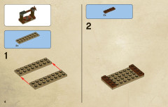 LEGO 4182 instructions page 4 – build guide