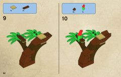 LEGO 4182 instructions page 52 – build guide