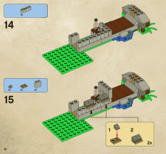 LEGO 4183 instructions page 10 – build guide
