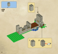 LEGO 4183 instructions page 12 – build guide