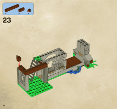 LEGO 4183 instructions page 18 – build guide