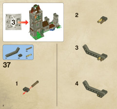 LEGO 4183 instructions page 2 – build guide