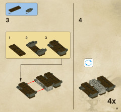 LEGO 4183 instructions page 25 – build guide