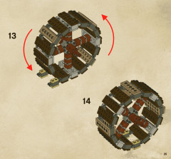 LEGO 4183 instructions page 35 – build guide
