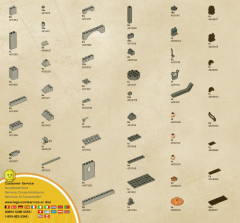 LEGO 4183 instructions page 40 – build guide