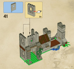 LEGO 4183 instructions page 7 – build guide