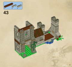 LEGO 4183 instructions page 9 – build guide