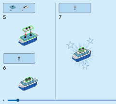 LEGO 41838 instructions page 8 – build guide