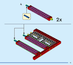 LEGO 41838 instructions page 15 – build guide