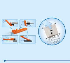 LEGO 41838 instructions page 6 – build guide