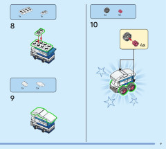 LEGO 41838 instructions page 9 – build guide