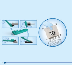 LEGO 41838 instructions page 6 – build guide