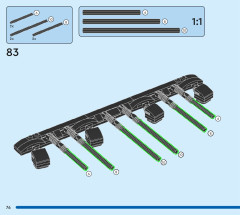LEGO 41838 instructions page 76 – build guide