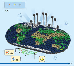 LEGO 41838 instructions page 79 – build guide