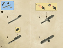 LEGO 4184 instructions page 10 – build guide