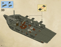 LEGO 4184 instructions page 36 – build guide