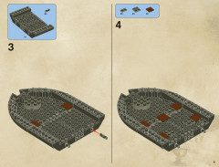 LEGO 4184 instructions page 5 – build guide