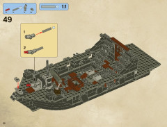 LEGO 4184 instructions page 52 – build guide