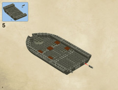 LEGO 4184 instructions page 6 – build guide