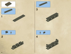 LEGO 4184 instructions page 62 – build guide