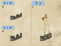 LEGO 4184 instructions page 11 – build guide
