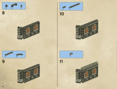 LEGO 4184 instructions page 12 – build guide