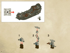 LEGO 4184 instructions page 2 – build guide