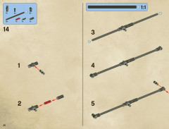 LEGO 4184 instructions page 36 – build guide
