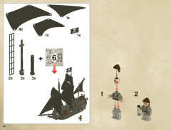 LEGO 4184 instructions page 40 – build guide