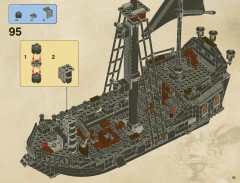 LEGO 4184 instructions page 55 – build guide