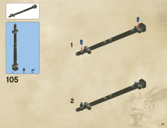 LEGO 4184 instructions page 69 – build guide