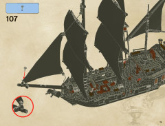 LEGO 4184 instructions page 73 – build guide