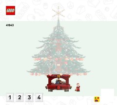 LEGO 41843 instructions page 1 – build guide