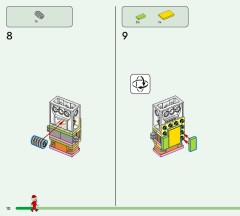 LEGO 41843 instructions page 10 – build guide