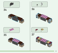 LEGO 41843 instructions page 21 – build guide