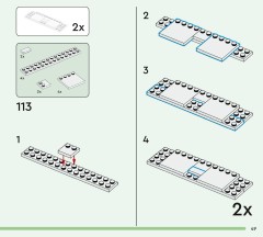 LEGO 41843 instructions page 49 – build guide