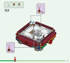 LEGO 41843 instructions page 61 – build guide