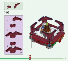 LEGO 41843 instructions page 73 – build guide