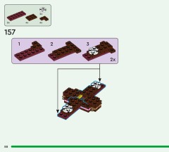 LEGO 41843 instructions page 88 – build guide