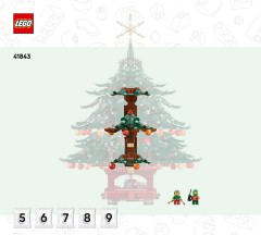 LEGO 41843 instructions page 1 – build guide