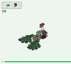 LEGO 41843 instructions page 70 – build guide