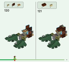 LEGO 41843 instructions page 71 – build guide