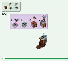 LEGO 41843 instructions page 74 – build guide