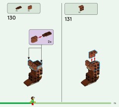 LEGO 41843 instructions page 75 – build guide
