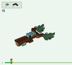 LEGO 41843 instructions page 8 – build guide