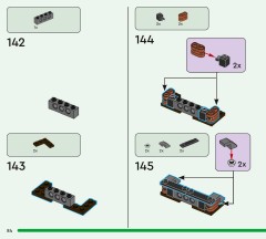 LEGO 41843 instructions page 84 – build guide