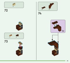 LEGO 41843 instructions page 35 – build guide