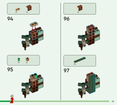 LEGO 41843 instructions page 47 – build guide