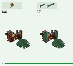 LEGO 41843 instructions page 70 – build guide