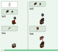 LEGO 41843 instructions page 72 – build guide